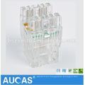 Aucas Marca Cable de red RJ45 Ethernet Jack de pared Cat5e UTP Keystone Jack